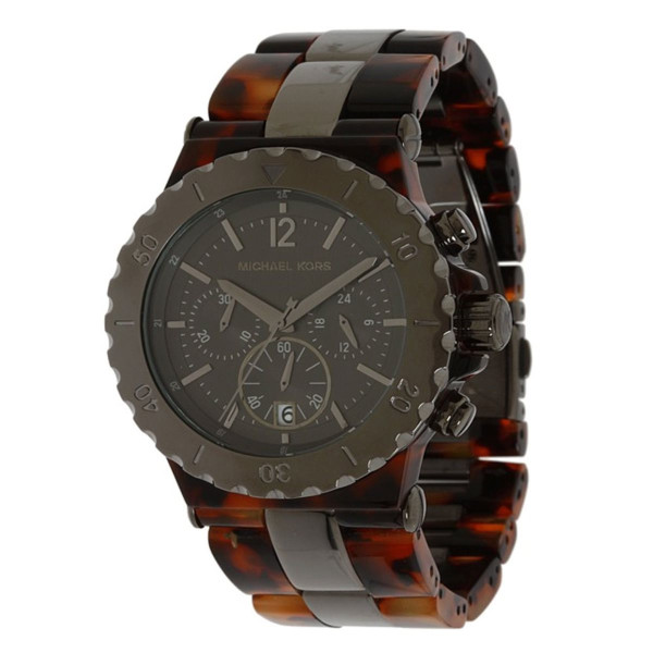 Montre MICHAEL KORS Homme RESIN Marron - 43MM
