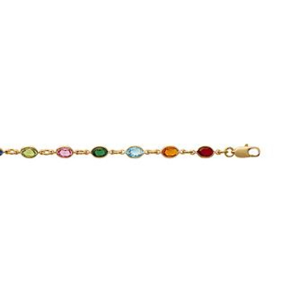 Bracelet pierres de couleur