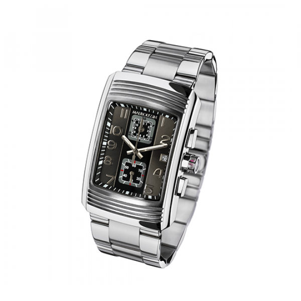 Montre Chronographe "Force & Energie Vitales" Acier sur acier - MAUBOUSSIN