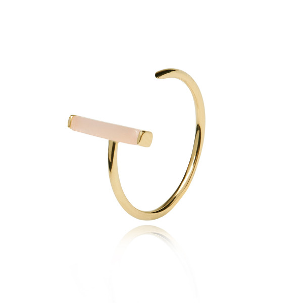 Women's gold plated ring "Milano" - PD Paola