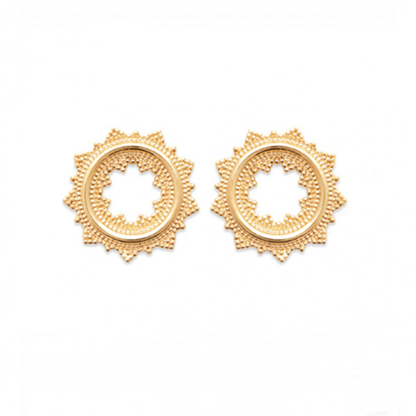 Earrings gold plated or silver "Ilona" - Bijoux Privés Discovery