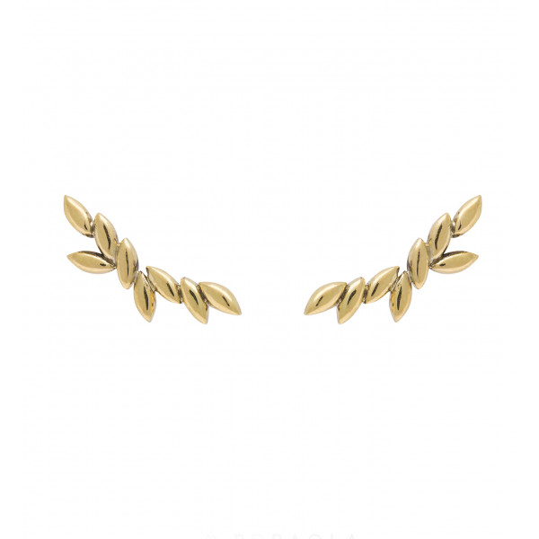 Gold plated earrings "Safari" - PD Paola