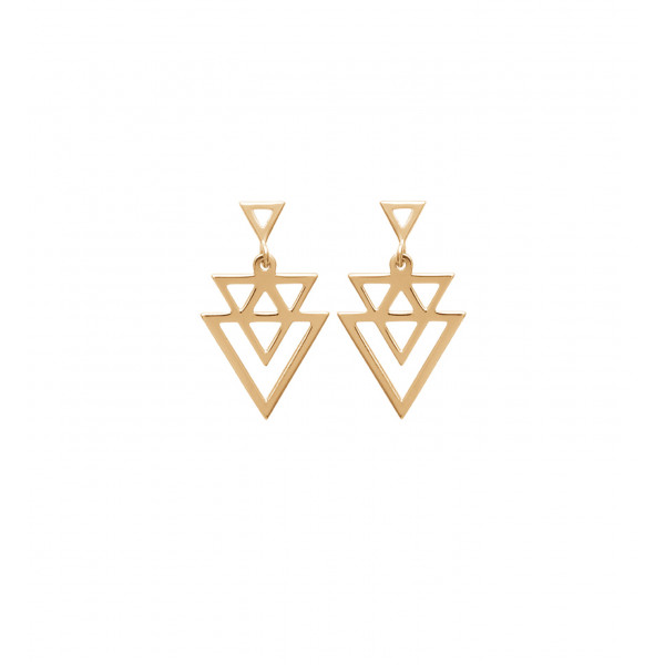 Triangles pendant earrings - Lorenzo