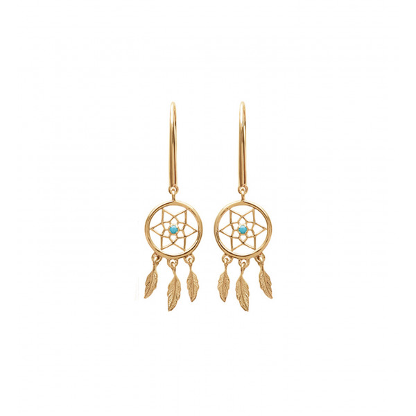 Drop earrings "Dream catcher" - Lorenzo R