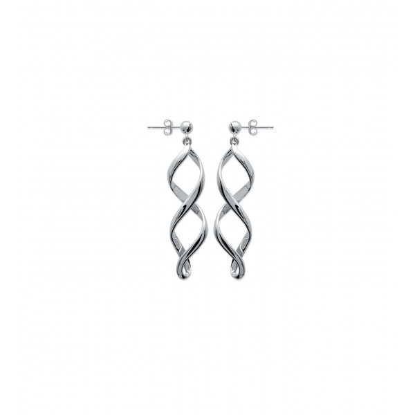 Drop earrings "Spiral" - Lorenzo R