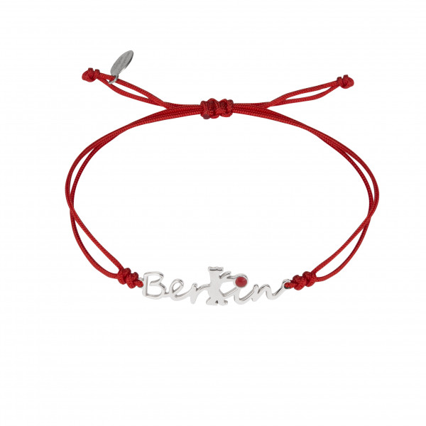 Bracelet "Berlin" in silver - Virginie Carpentier