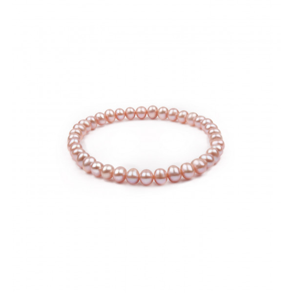 Pink pearl bracelet - Tikopia