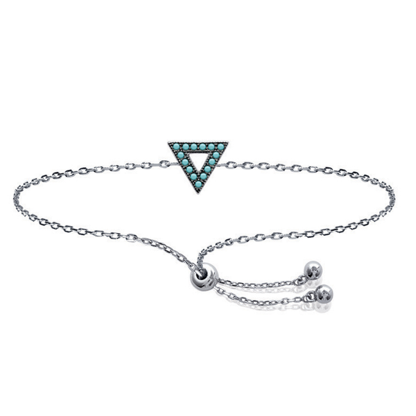 Chain bracelet "Triangle" - Lorenzo R