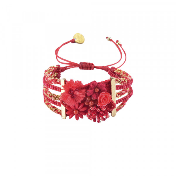 Mishky bracelet coral flower- Mishky Summer Collection 2018