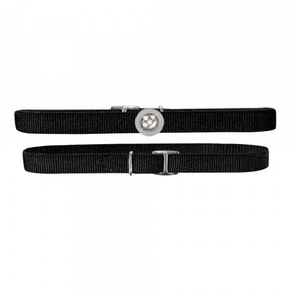 Aï Shiteru "Diamond Kisses" Stretchme ring 375 white gold and diamonds