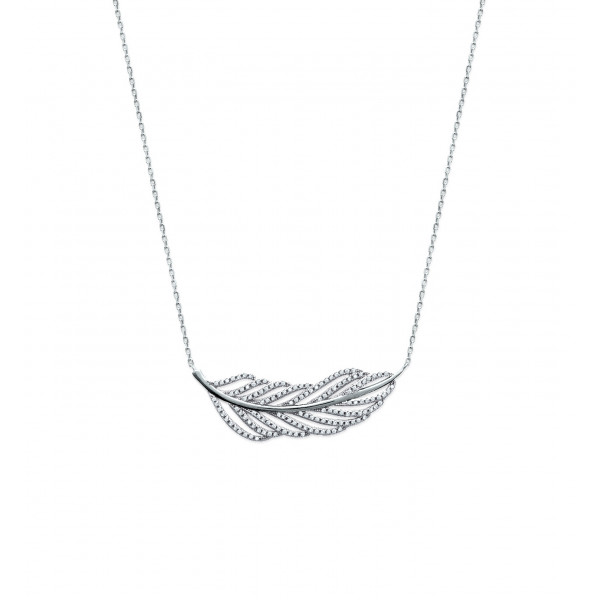 Necklace "Palm" silver - Lorenzo R