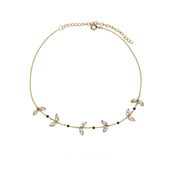 Pd Paola "Stardust" gold-plated short necklace