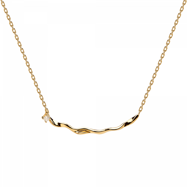 Necklace Gold plated or silver "Haru" - PD Paola