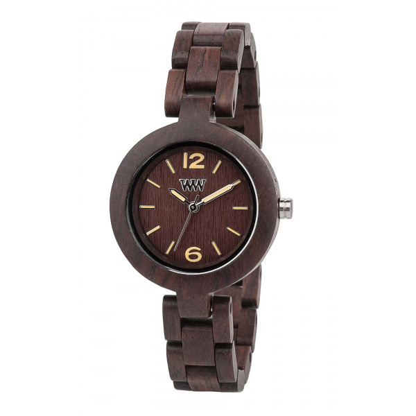 Wooden watch "Mimosa Chocolate" - We Wood