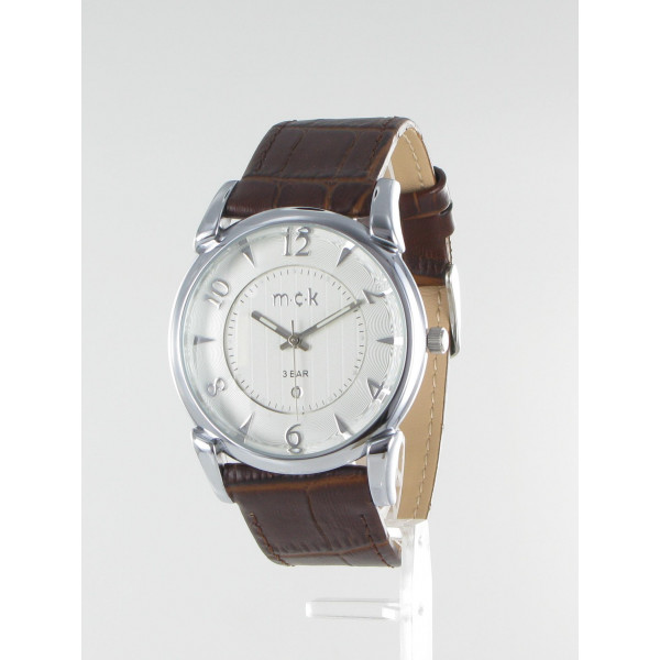 Watch for men MCK "Classic brown leather"