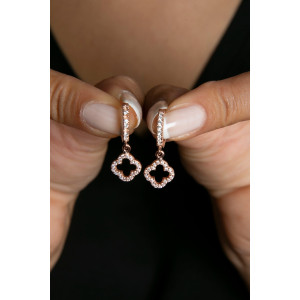 Boucle d'oreille - Doré  Rosé