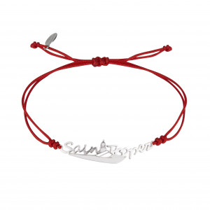 "Saint-Tropez" silver bracelet - Virginie Carpentier