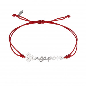 "Singapore" bracelet in silver 925 - Virginie Carpentier