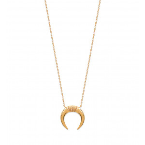 Silver necklace for women "Horn" - Lorenzo R