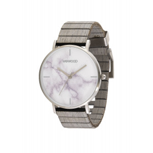 Wooden watch "Aurora marble grey" for woman - WeWood