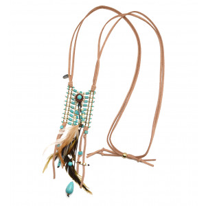 Long necklace "Buena" - Amarkande bohemian jewels