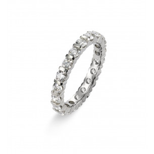 Full eternity wedding ring in gold & Diamonds - Bijoux Privés Exclusive