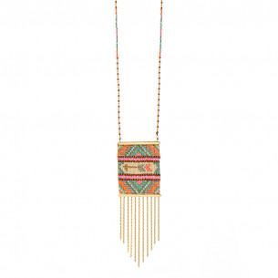 Handmade necklace  "Zumba" -  Mishky 