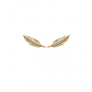 Earrings "Feather" - Lorenzo R