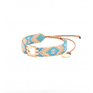 Women cuff bracelet "Mini Heart"- Mishky Jewels