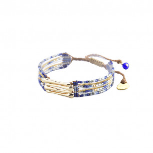 Mishky bracelet" Guaca" beads blue - Mishky Collection Summer 2018