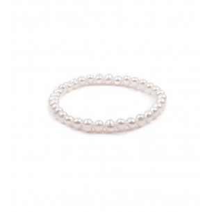 White pearl bracelet - Tikopia