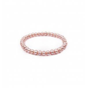 Pink pearl bracelet - Tikopia