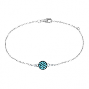Silver chain bracelet "Round" - Lorenzo R