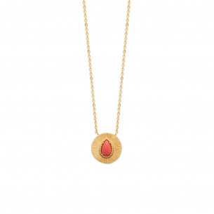 Necklace gold plated or silver "Rosas" - Bijoux Privés Discovery