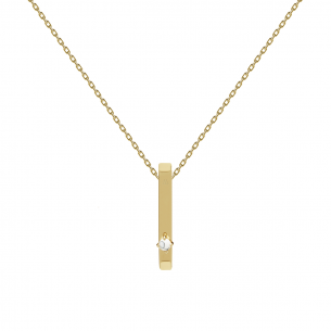 Gold plated refined necklace "Tess" - PD Paola