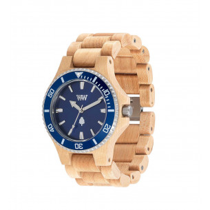 Wood watches "Date MB Beige Blue" - WeWood