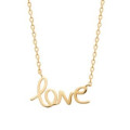 Collier "Love" Doré