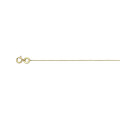ONEKISS - Chaîne maille Forçat diamantée, 40 cm, Or jaune 18k 1g