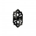 Baroque style leather ring - Sev Sevad