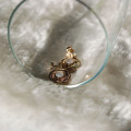 Pendant and moonstone earrings "Luna" - Bijoux Privés Discovery