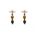 Silver or gold plated earrings - "Crystal" - PD Paola