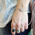 Silver bracelet "Mini Champ" - Virginie Carpentier