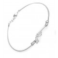 Women's guitar string bracelet "gun symbol" - Sing a Song