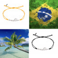 "Brasilia" Globe Trotter bracelet - Virginie Carpentier