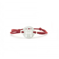 Ovalie Rugby Cord Bracelet - Marggot Made In France