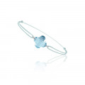 Bracelet cord blue sky in blue topaz - Be jewels