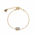 Bracelet femme plaqué or et argent TRILOGY - PD Paola