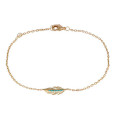 Woman chain bracelet "Feather" - Lorenzo R