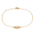 Chain bracelet "Feather" - Lorenzo R