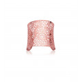 Cuff bracelet "Mosaic" in silver or Pink - Lorenzo R